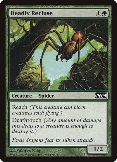 Deadly Recluse Magic 2014 (M14) Magic card