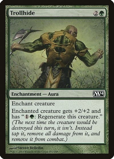 Trollhide Magic 2014 (M14) Magic card