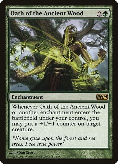 Oath of the Ancient Wood Magic 2014 (M14) Magic card