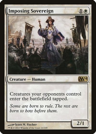 Imposing Sovereign Magic 2014 (M14) Magic card