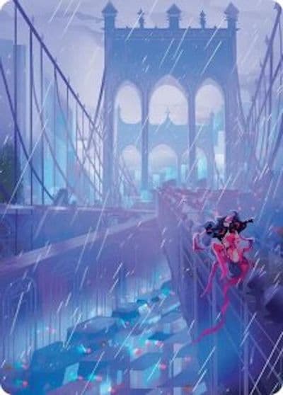Swamp Art Card Art Series: Marvel Super Heroes Magic card