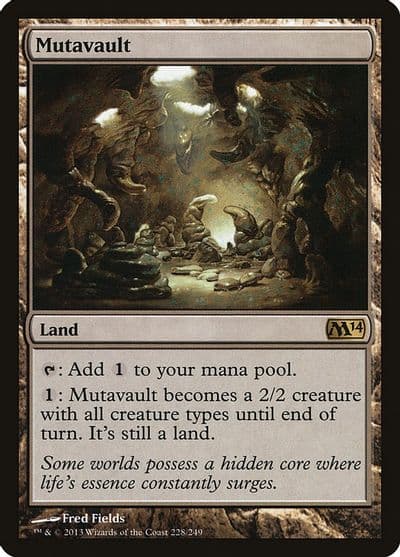 Mutavault Magic 2014 (M14) Magic card