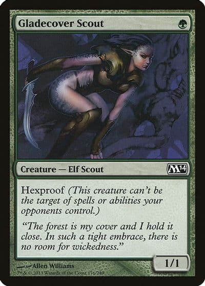 Gladecover Scout Magic 2014 (M14) Magic card