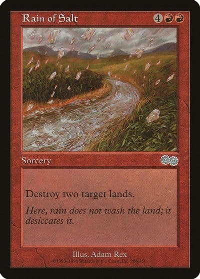 Rain of Salt Urza's Saga Magic card