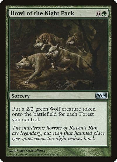 Howl of the Night Pack Magic 2014 (M14) Magic card