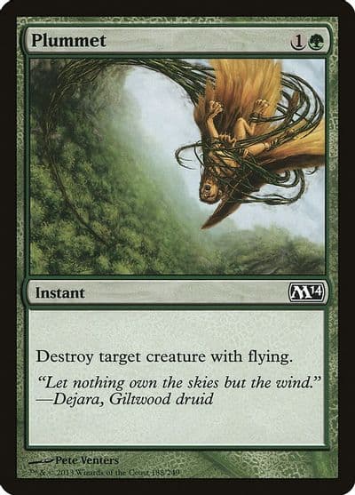 Plummet Magic 2014 (M14) Magic card