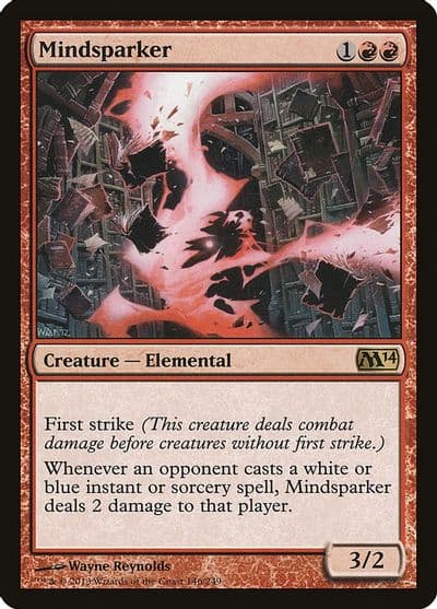 Mindsparker Magic 2014 (M14) Magic card