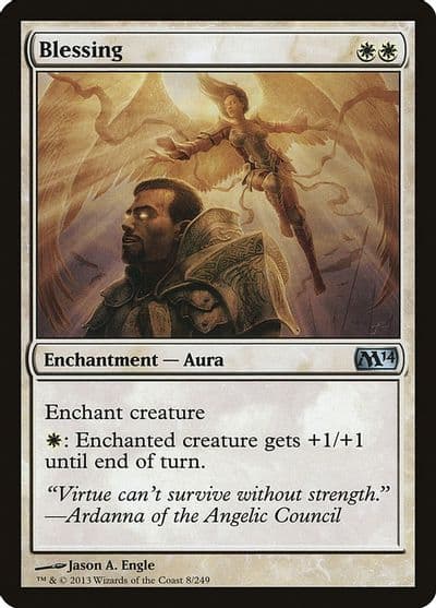 Blessing Magic 2014 (M14) Magic card