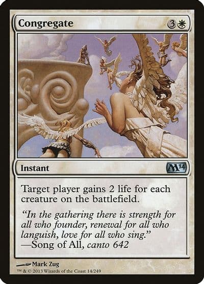 Congregate Magic 2014 (M14) Magic card