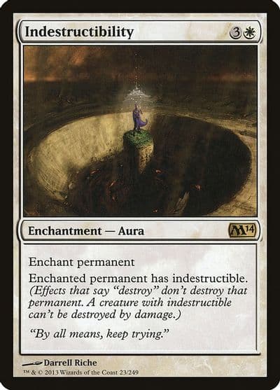 Indestructibility Magic 2014 (M14) Magic card