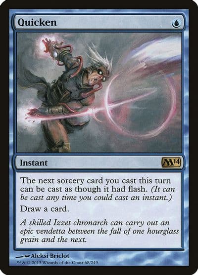 Quicken Magic 2014 (M14) Magic card