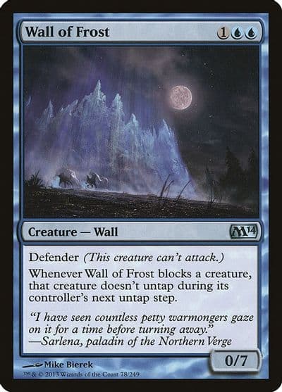 Wall of Frost Magic 2014 (M14) Magic card