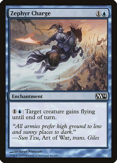 Zephyr Charge Magic 2014 (M14) Magic card