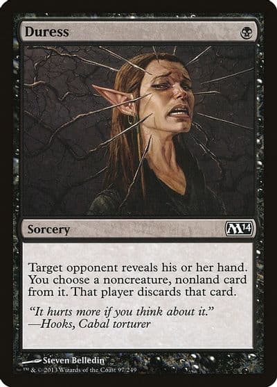 Duress Magic 2014 (M14) Magic card