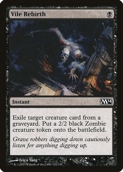 Vile Rebirth Magic 2014 (M14) Magic card