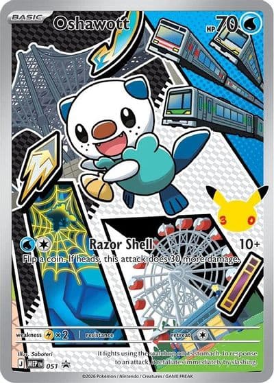 Oshawott - 051 ME: Mega Evolution Promo Pokemon card
