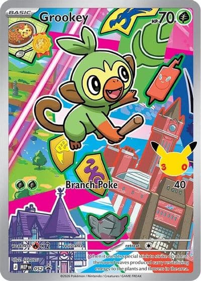 Grookey - 052 ME: Mega Evolution Promo Pokemon card