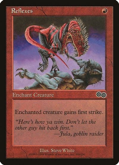 Reflexes Urza's Saga Magic card