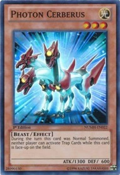 Photon Cerberus Number Hunters Yu-Gi-Oh! card