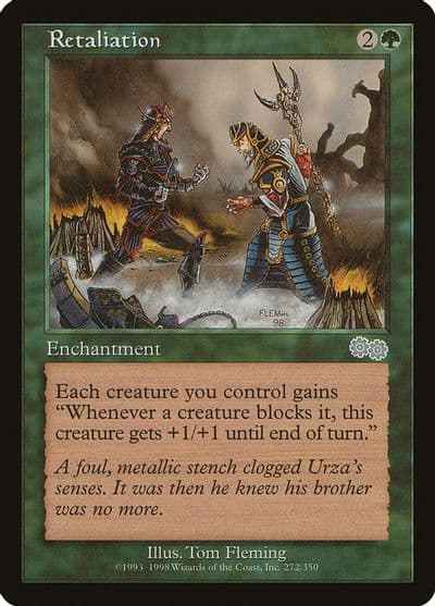 Retaliation Urza's Saga Magic card