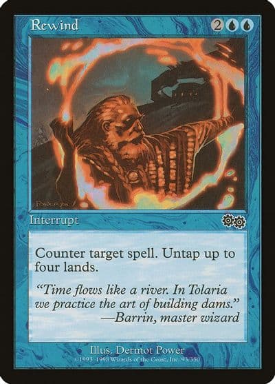 Rewind Urza's Saga Magic card