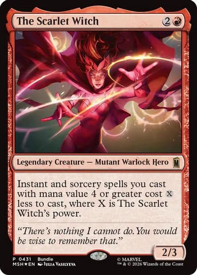 The Scarlet Witch Unique and Miscellaneous Promos Magic card