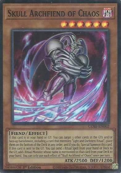 Skull Archfiend of Chaos Chaos Origins Yu-Gi-Oh! card