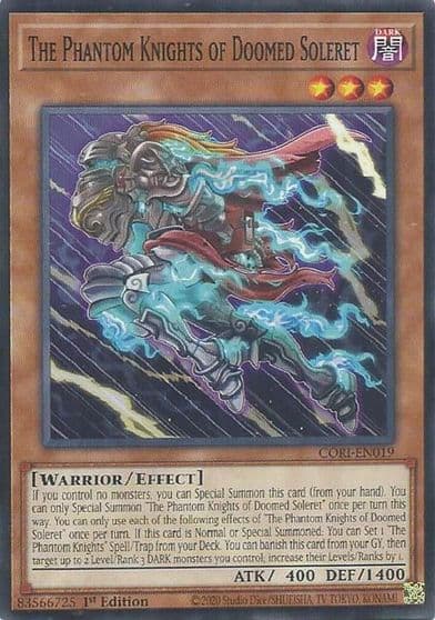 The Phantom Knights of Doomed Soleret Chaos Origins Yu-Gi-Oh! card