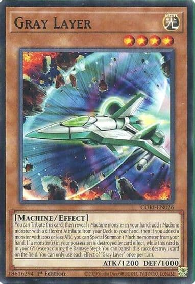 Gray Layer Chaos Origins Yu-Gi-Oh! card