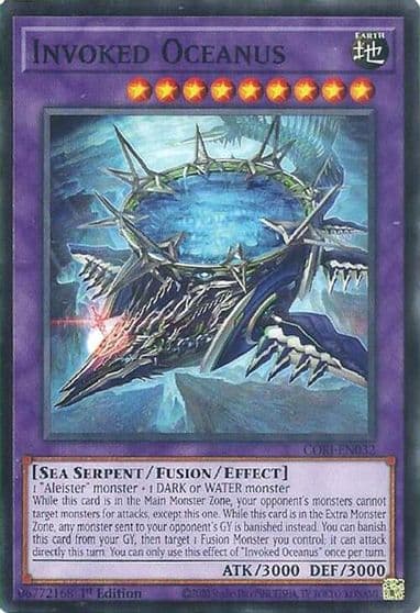 Invoked Oceanus Chaos Origins Yu-Gi-Oh! card
