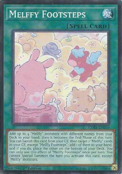 Melffy Footsteps Chaos Origins Yu-Gi-Oh! card