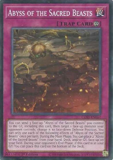 Abyss of the Sacred Beasts Chaos Origins Yu-Gi-Oh! card