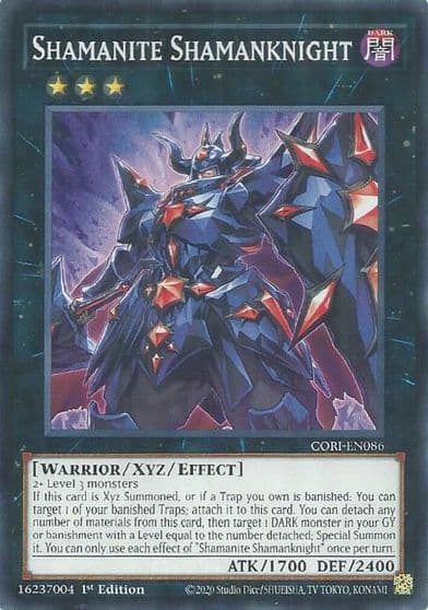 Shamanite Shamanknight Chaos Origins Yu-Gi-Oh! card
