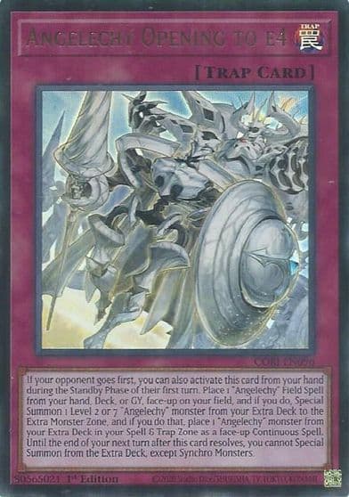 Angelechy Opening to e4 Chaos Origins Yu-Gi-Oh! card