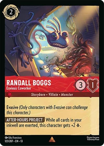 Randall Boggs Envious Coworker Attack of the Vine! Lorcana card
