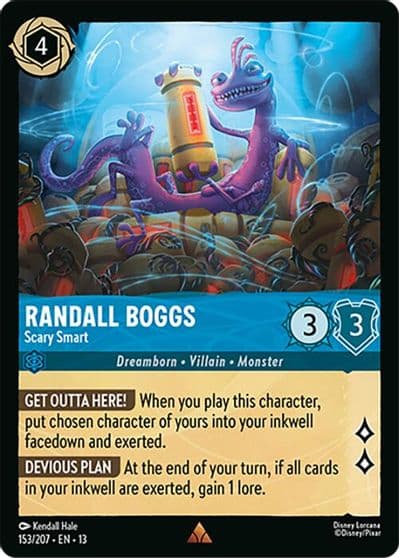 Randall Boggs Scary Smart Attack of the Vine! Lorcana card