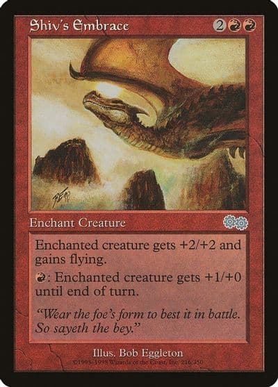 Shivs Embrace Urza's Saga Magic card