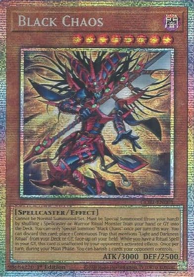 Black Chaos Starlight Rare Chaos Origins Yu-Gi-Oh! card
