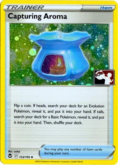 Capturing Aroma (Cosmos Holo) Prize Pack Series Cards Pokemon card
