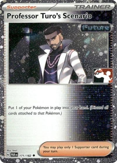 Professor Turo's Scenario (Cosmos Holo) Prize Pack Series Cards Pokemon card