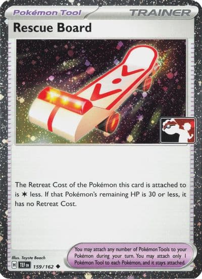 Rescue Board (Cosmos Holo) Prize Pack Series Cards Pokemon card