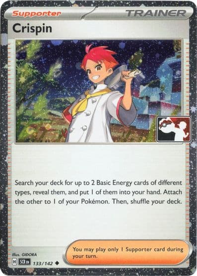 Crispin (Cosmos Holo) Prize Pack Series Cards Pokemon card