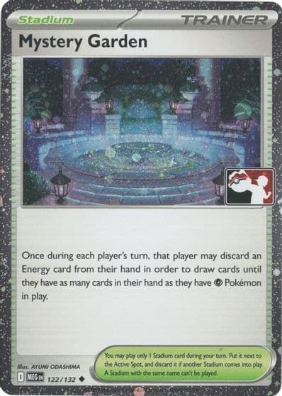 Mystery Garden (Cosmos Holo) Prize Pack Series Cards Pokemon card