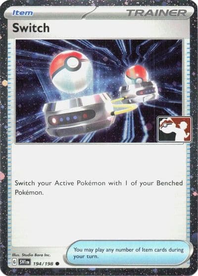 Switch (Cosmos Holo) Prize Pack Series Cards Pokemon card