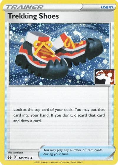 Trekking Shoes (Cosmos Holo) Prize Pack Series Cards Pokemon card