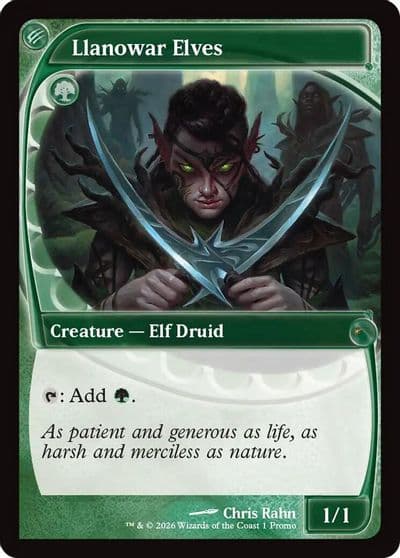Llanowar Elves MagicFest Cards Magic card