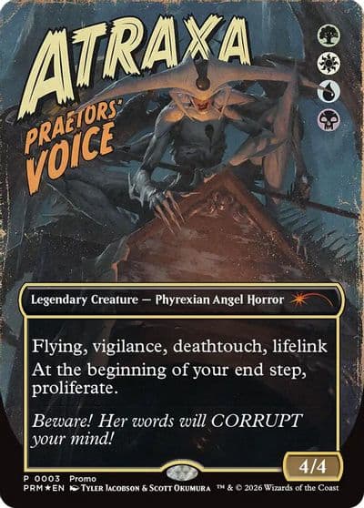 Atraxa Praetors Voice MagicFest Cards Magic card