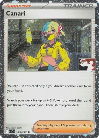 Canari (Cosmos Holo) Prize Pack Series Cards Pokemon card