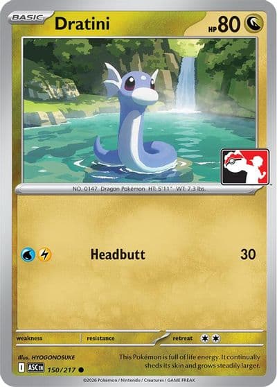 Dratini Prize Pack Series Cards Pokemon card