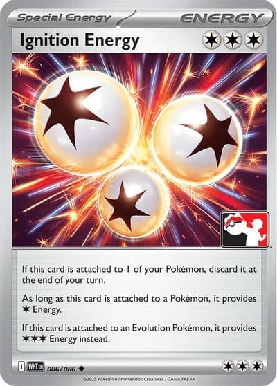 Ignition Energy Prize Pack Series Cards Pokemon card